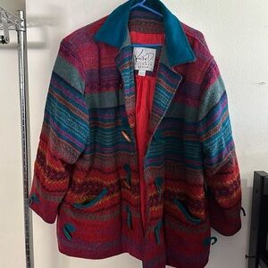 Vintage tribal Kathryn Deene jacket